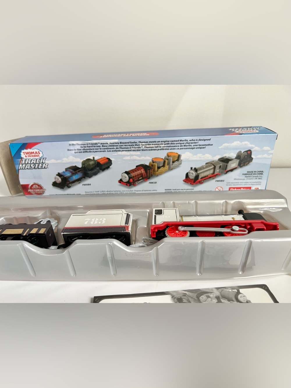 Thomas & Friends TrackMaster Merlin the Invisible Motorized Train - Like New - Picture 6 of 12